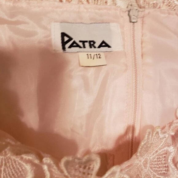 🌸 1980s Blush Pink Lace Skirt Set — Fairycore Elegance / Vintage Formality | M - Picture 9 of 12